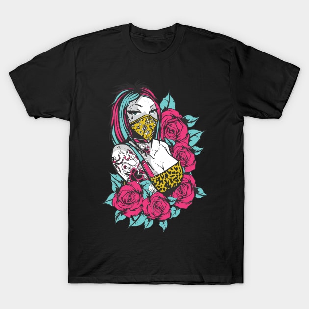 Wear a mask - 2020 Quarantine T-Shirt by Kali Space